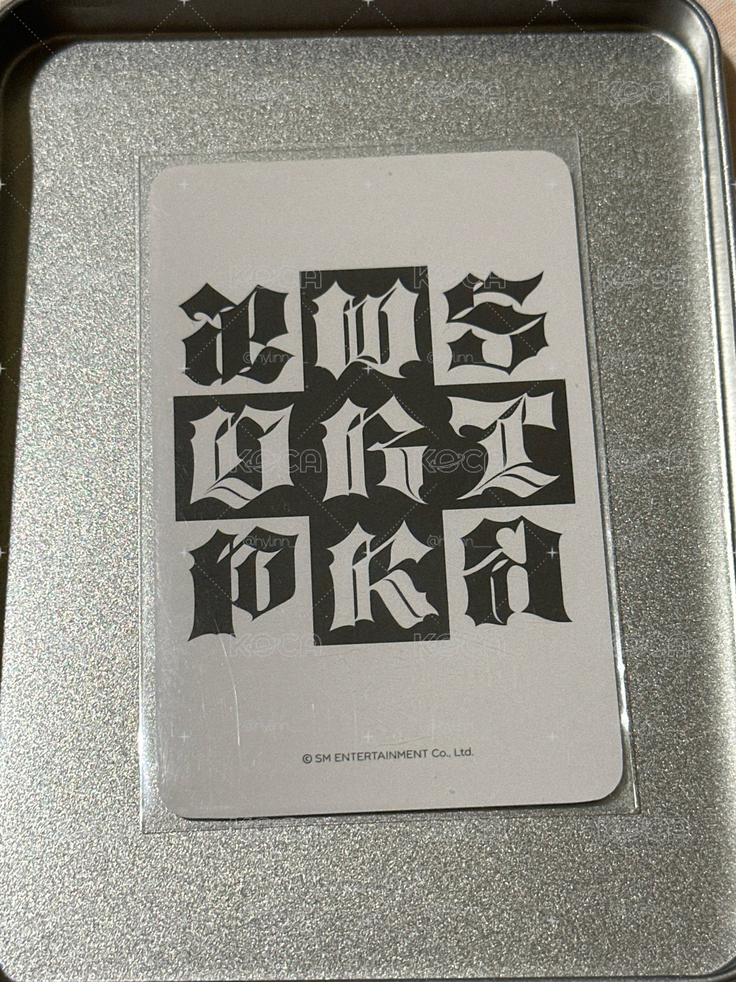 aespa dirty work wm幸運卡柚