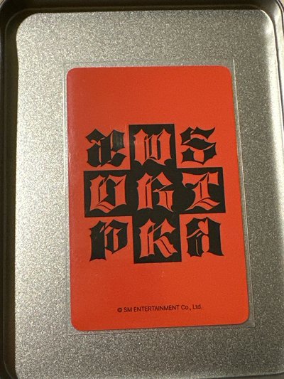 aespa dirty work el幸運卡柚