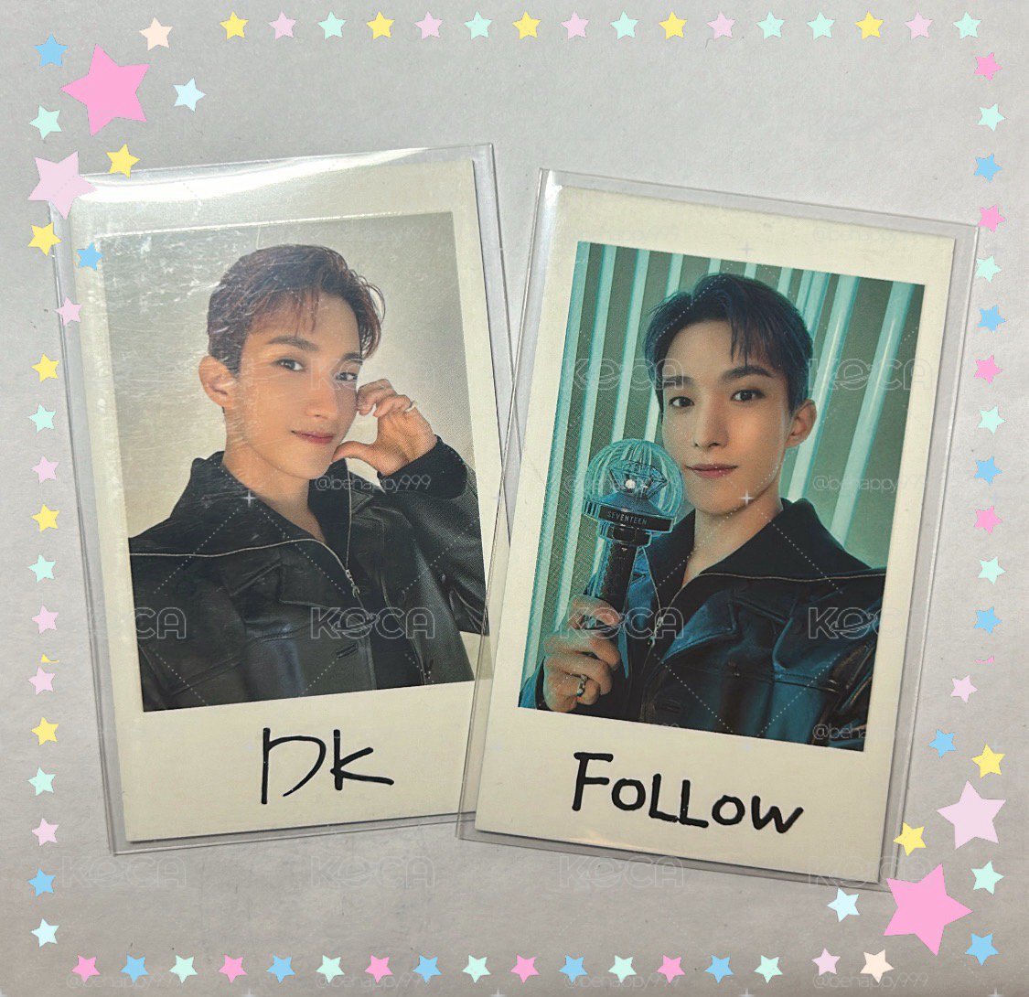 ⭐️只屬於你的光⭐️ DK Follow 演唱會 日巡 隨機卡