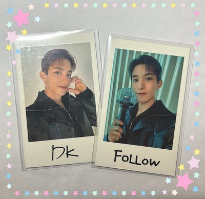 ⭐️只屬於你的光⭐️ DK Follow 演唱會 日巡 隨機卡
