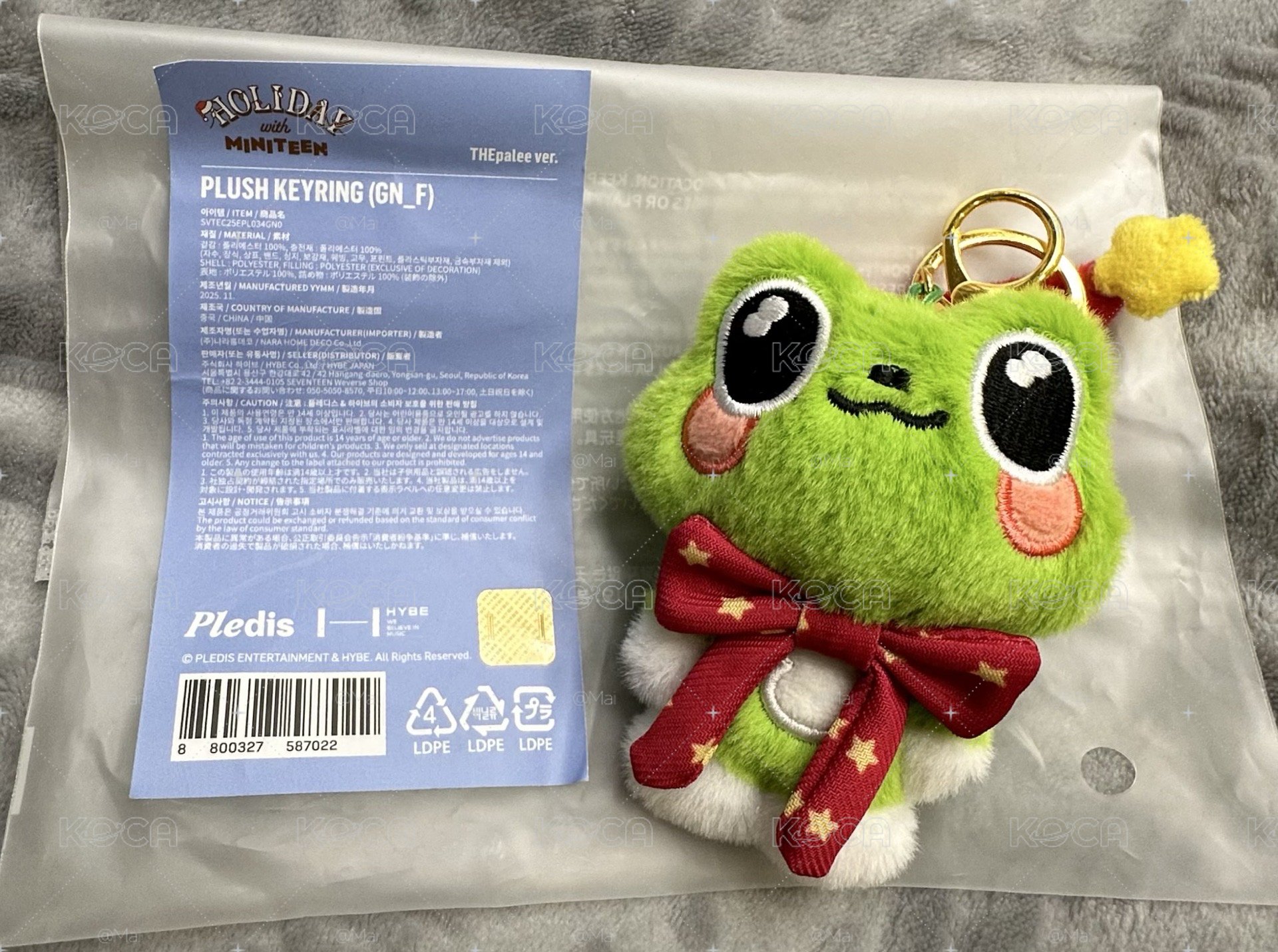 Holiday miniteen 聖誕吊飾