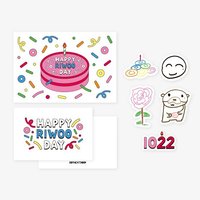 24 生日 立體折頁卡片 & 貼紙 SET