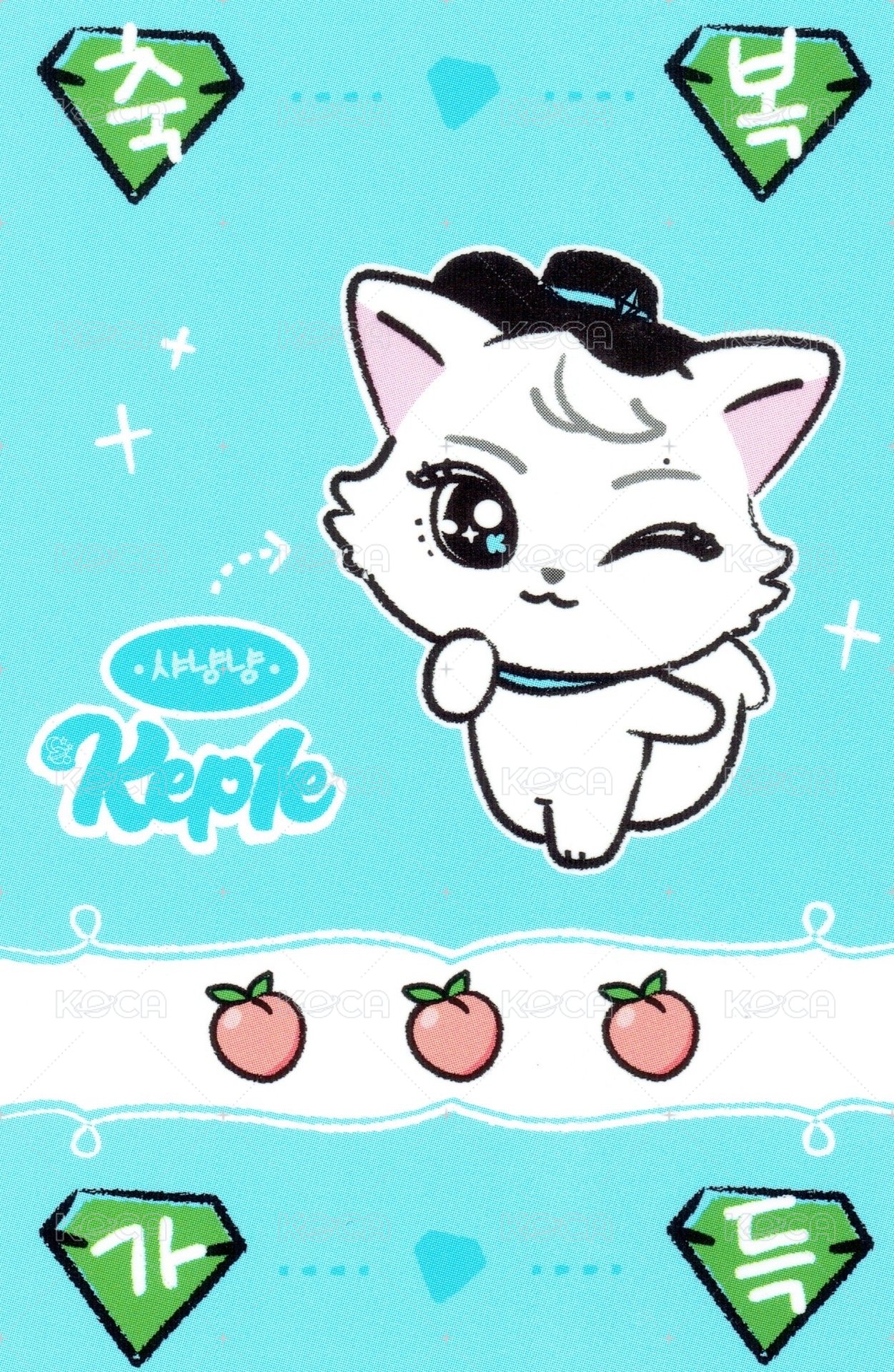 Kep1e 隨機卡 卡包卡 背面