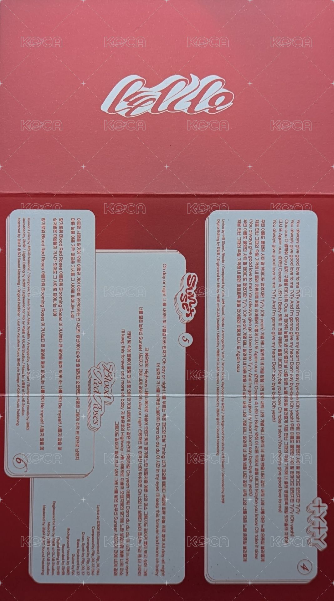 AGASSY JC紅版 海報  背面