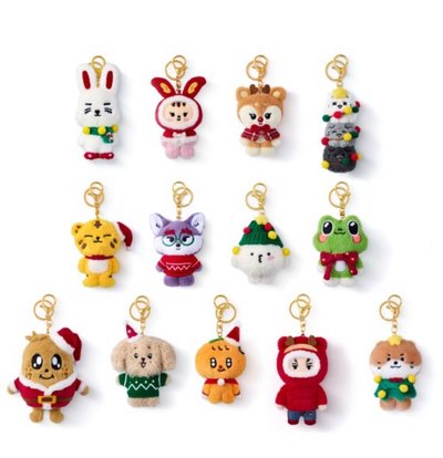 SEVENTEEN 聖誕MINITEEN 吊飾 娃娃