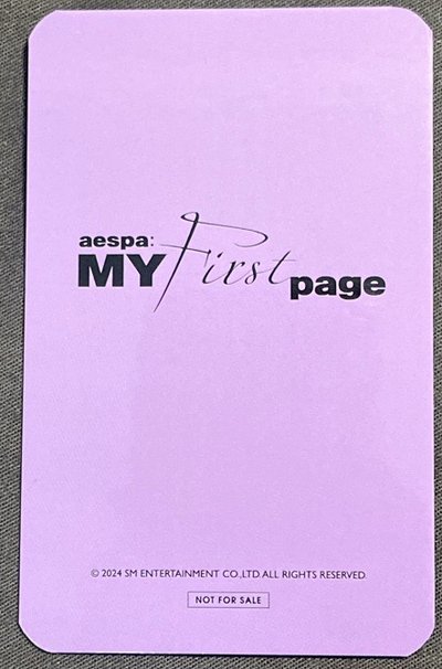 my first page 應援卡吉