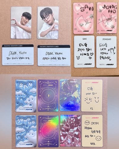 （請閱讀說明)NACIFIC 代言卡 傘鍾系列