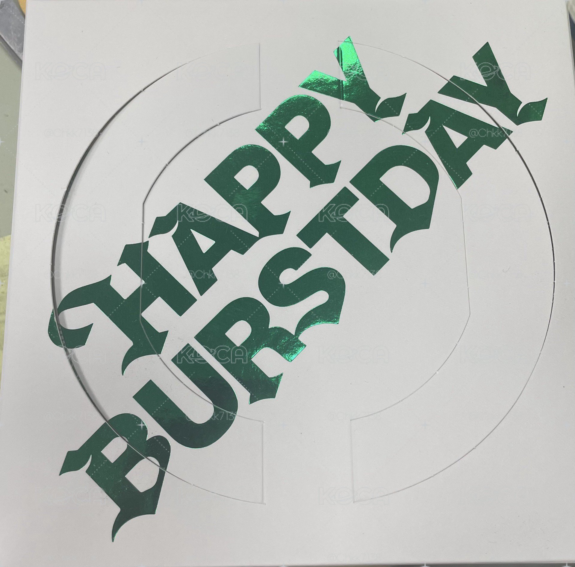 正五空專 NEW BURSTDAY Ver.
