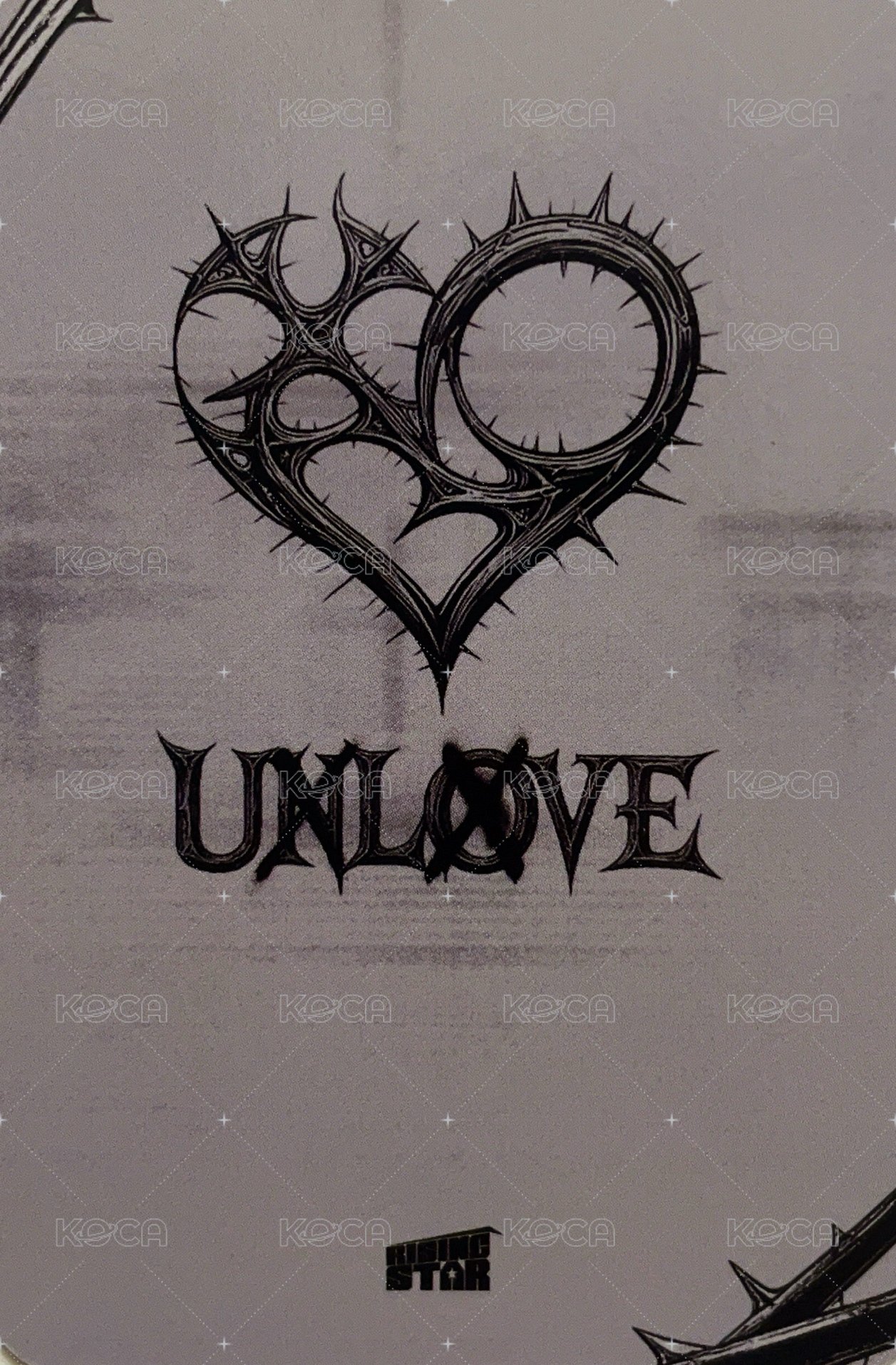 UXLXVE Rising-star 1.0 (A ver.) 簽售卡  背面