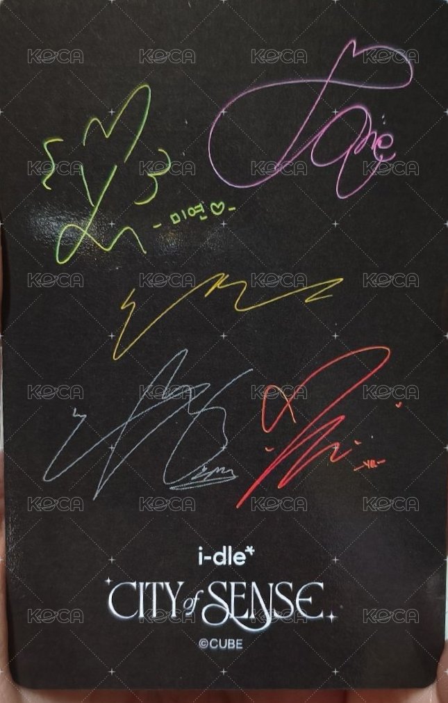 展覽快閃店 周邊卡 項鍊內附隨機卡 妮 背面