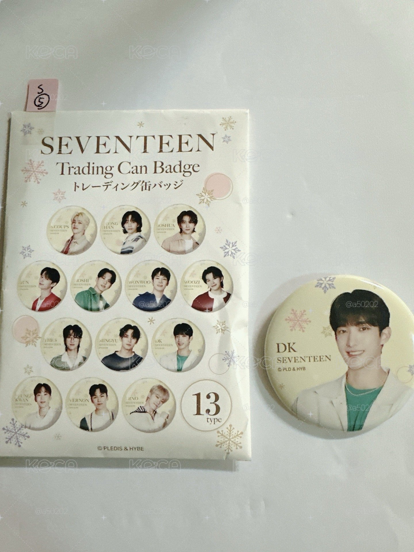 S-4-Seventeen-2024年日本711聯名胸章-DK