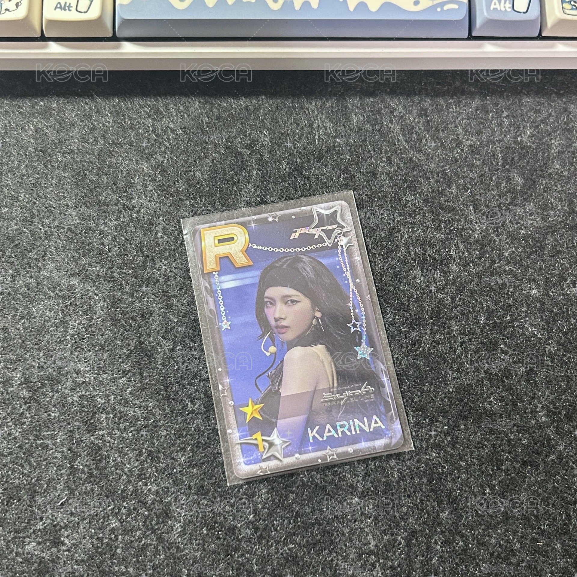 aespa KARINA 遊戲卡
