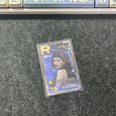 aespa KARINA 遊戲卡