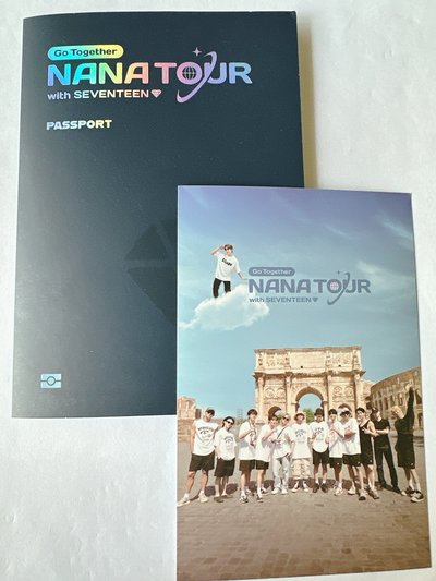 S-12-NANA TOUR with SEVENTEEN Weverse官方特典-一整組