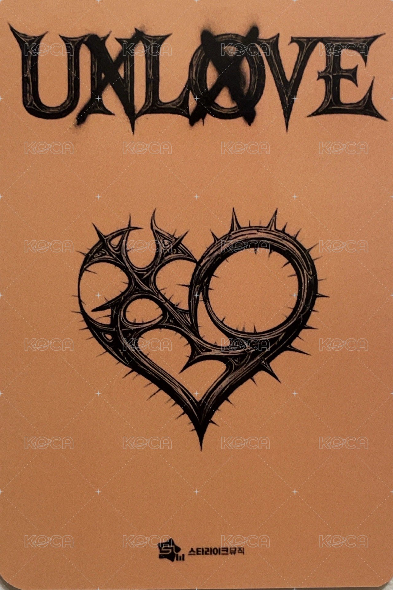 UXLXVE slm 線下2.0 簽售卡  背面