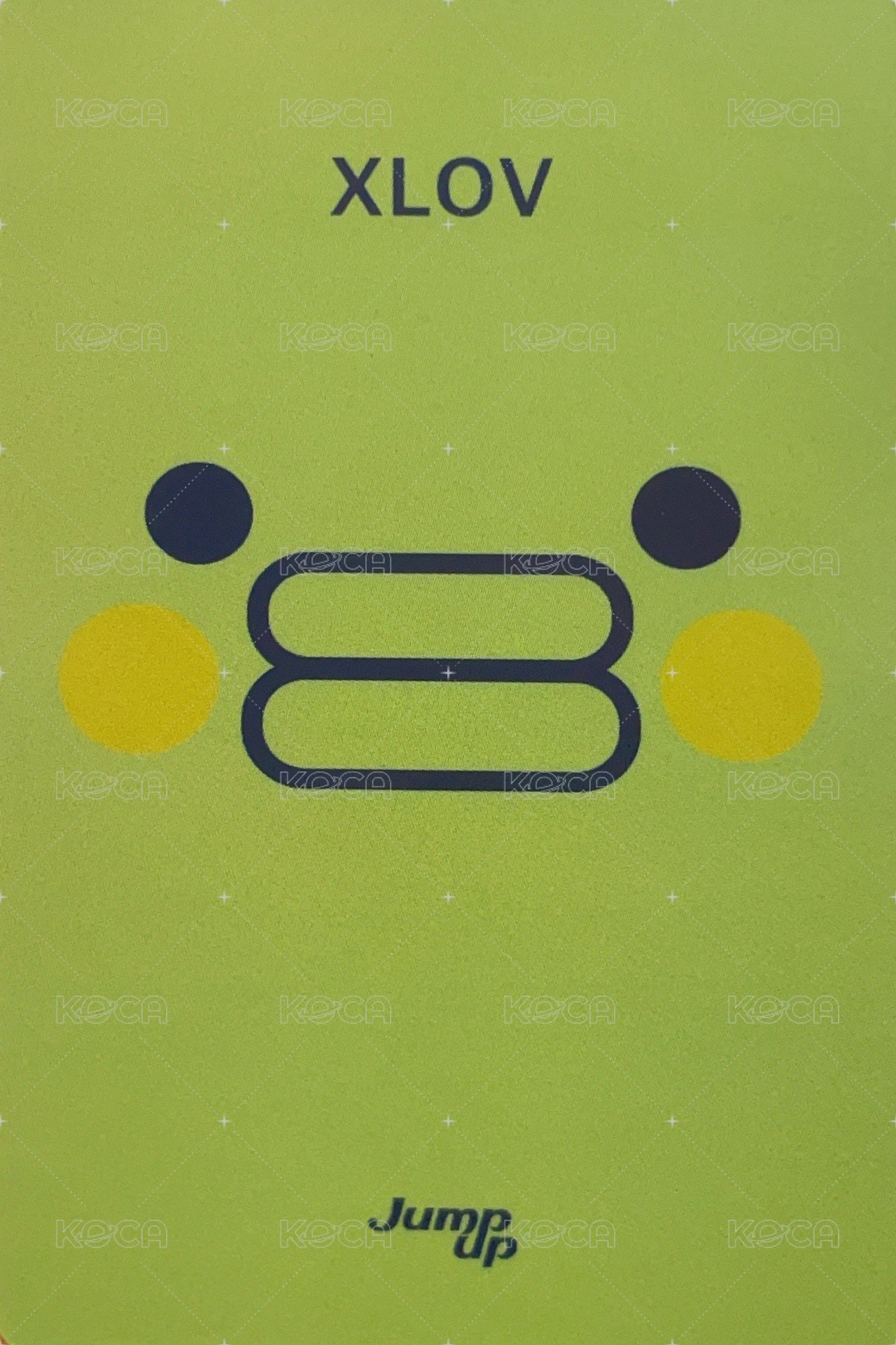 UXLXVE ju 線上4.0 簽售卡 大嘴吉 背面