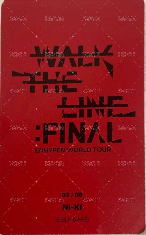 WTL FINAL wvs 隨機卡 力02/08 官拍卡 背面