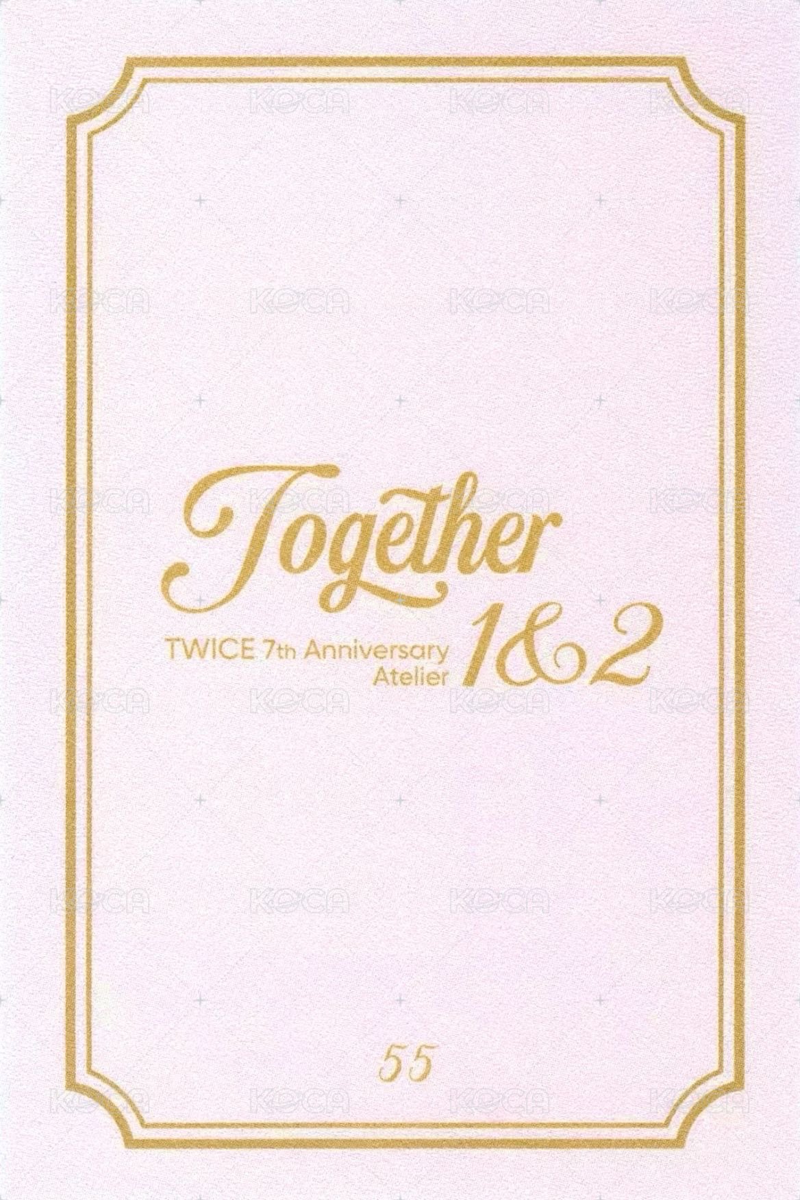 七週年 隨機卡  背面