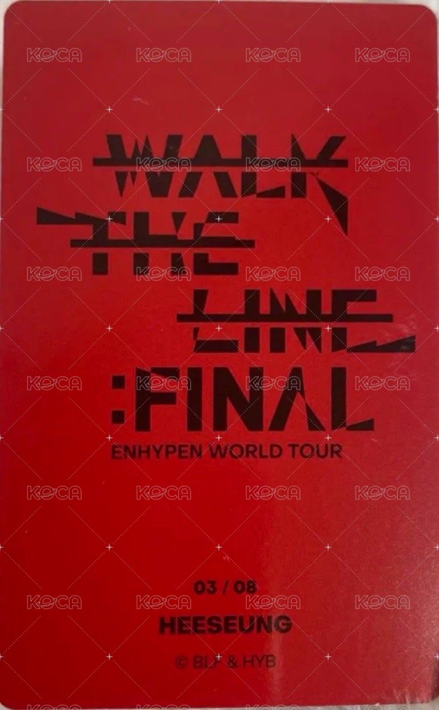 WTL FINAL wvs 隨機卡 羲03/08 官拍卡 背面