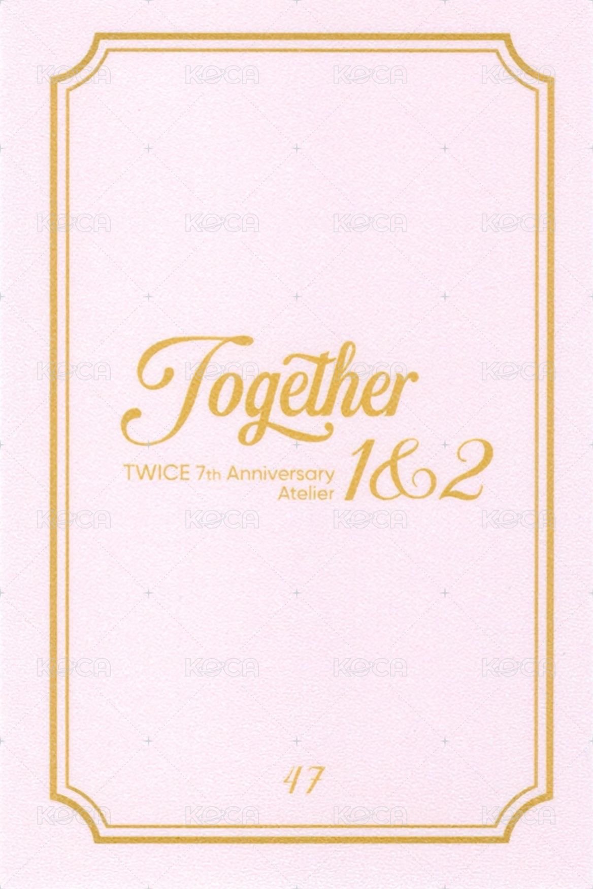 七週年 隨機卡 隨機卡閃卡 背面