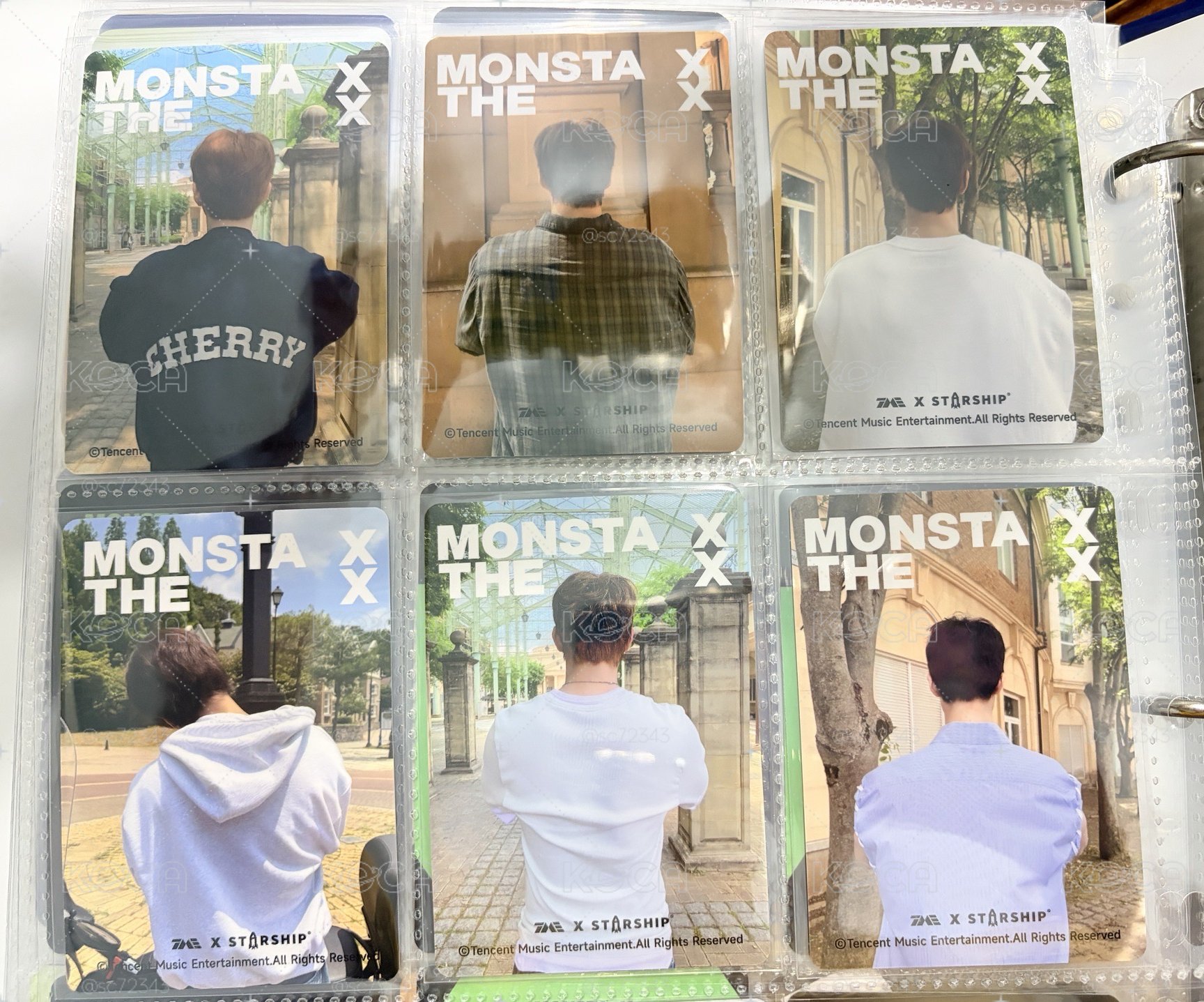 MONSTA X 典藏星光卡 3星 