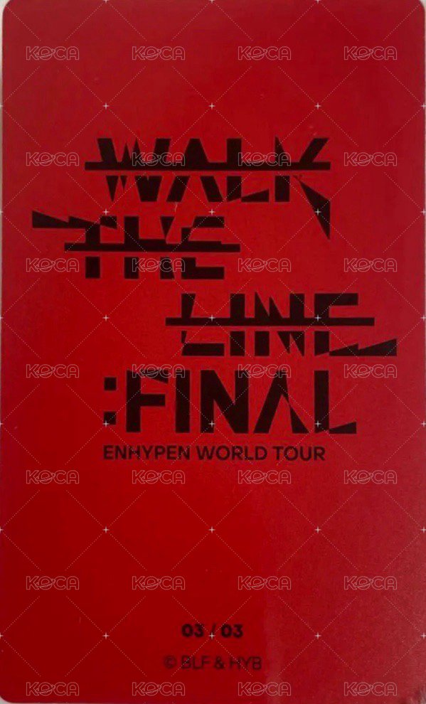 WTL FINAL wvs 隨機卡 4人小分隊卡03/03 背面