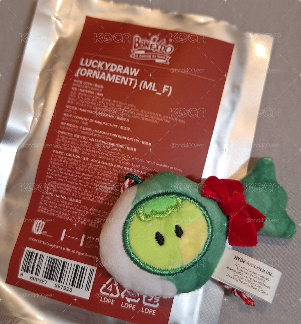 BBNEXDO 聖誕豆豆眼吊飾 線上一販