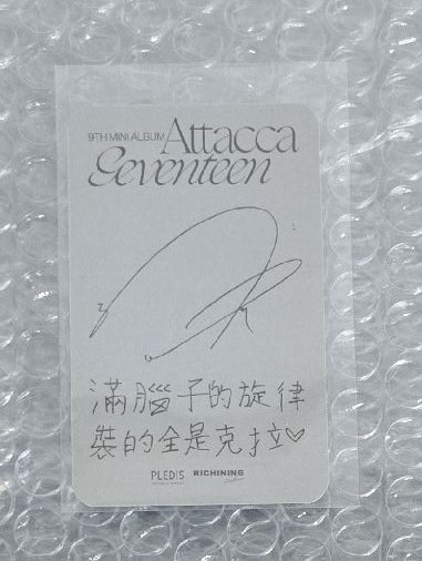 迷9 RICHINING 台灣 簽售卡 閃卡 中文卡背 WOOZI 