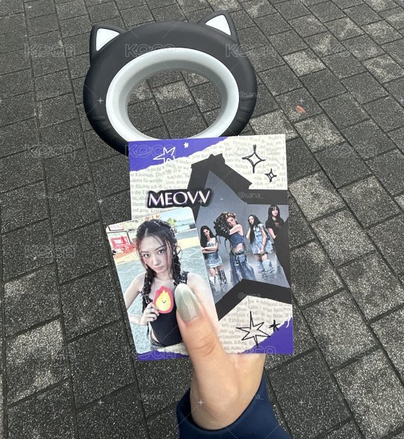gawon burning up第一週打歌卡