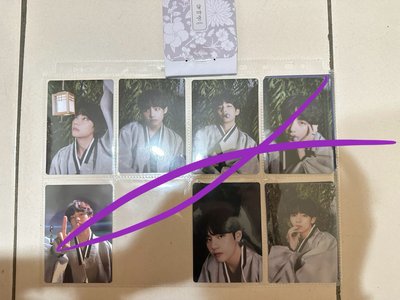 ［拆售］防彈少年團 BTS 2022 DALMAJUNG 中秋 隨機小卡組