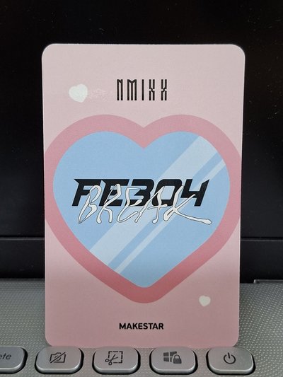 MS 幸運卡 愛心對鏡裴