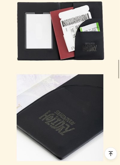 SEVENTEEN HOLIDAY 護照套