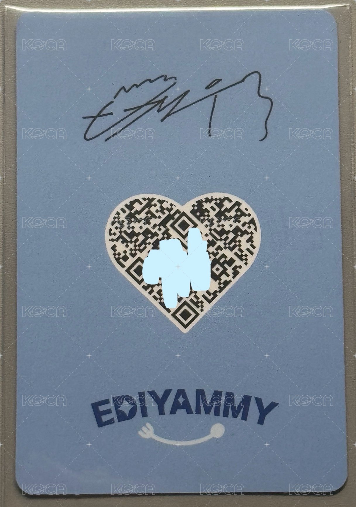 EDIYA 1.0 滿額卡  背面