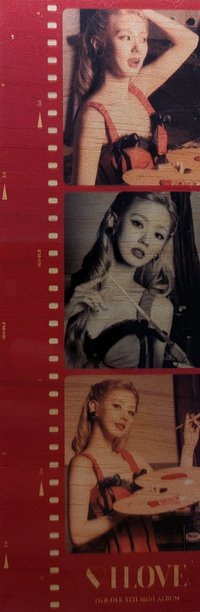 I LOVE Act ver. 專輯卡 膠片