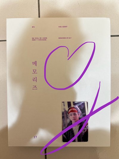 防彈少年團 BTS - BTS MEMORY OF 2017 回憶錄 5DVD (韓國進口版)