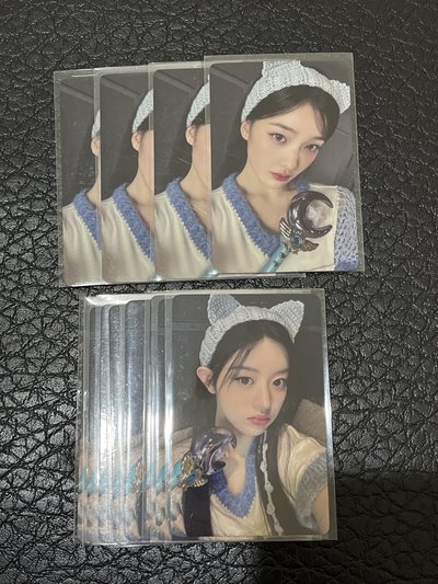 現貨 illit yzy5.0、6.0幸運卡：魔法棒、棒棒糖-wonhee、moka、iroha、yunah、minju