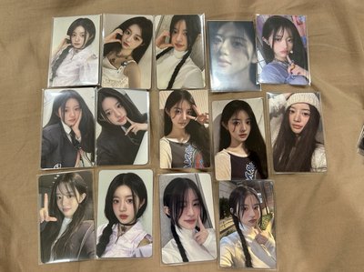 illit minju 出道專小卡 特典