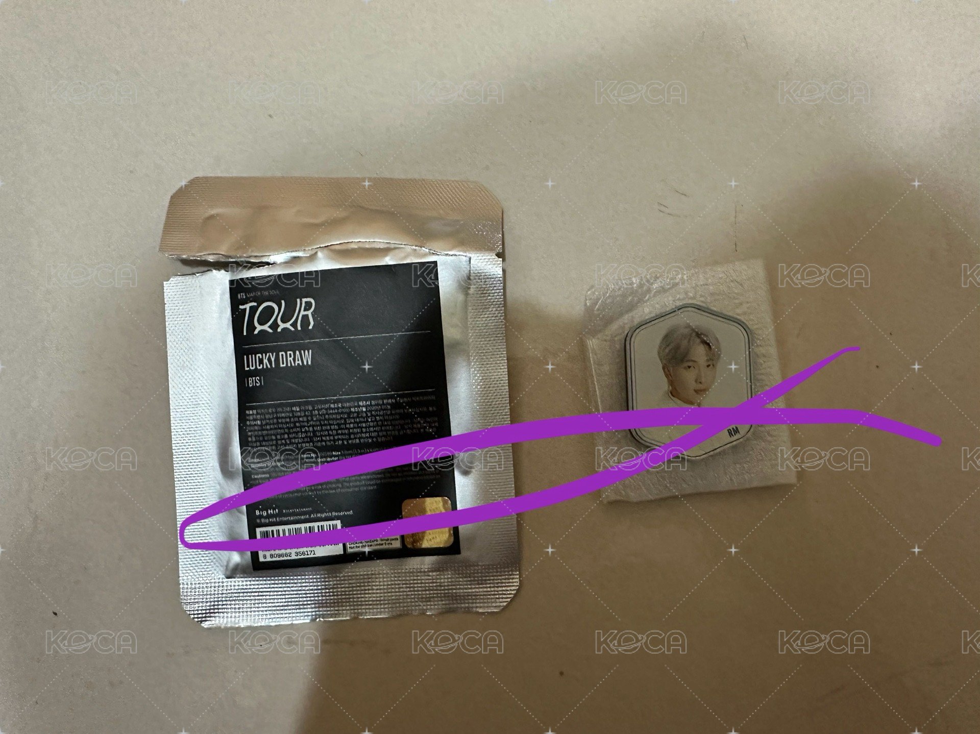 lucky draw 磁鐵 RM