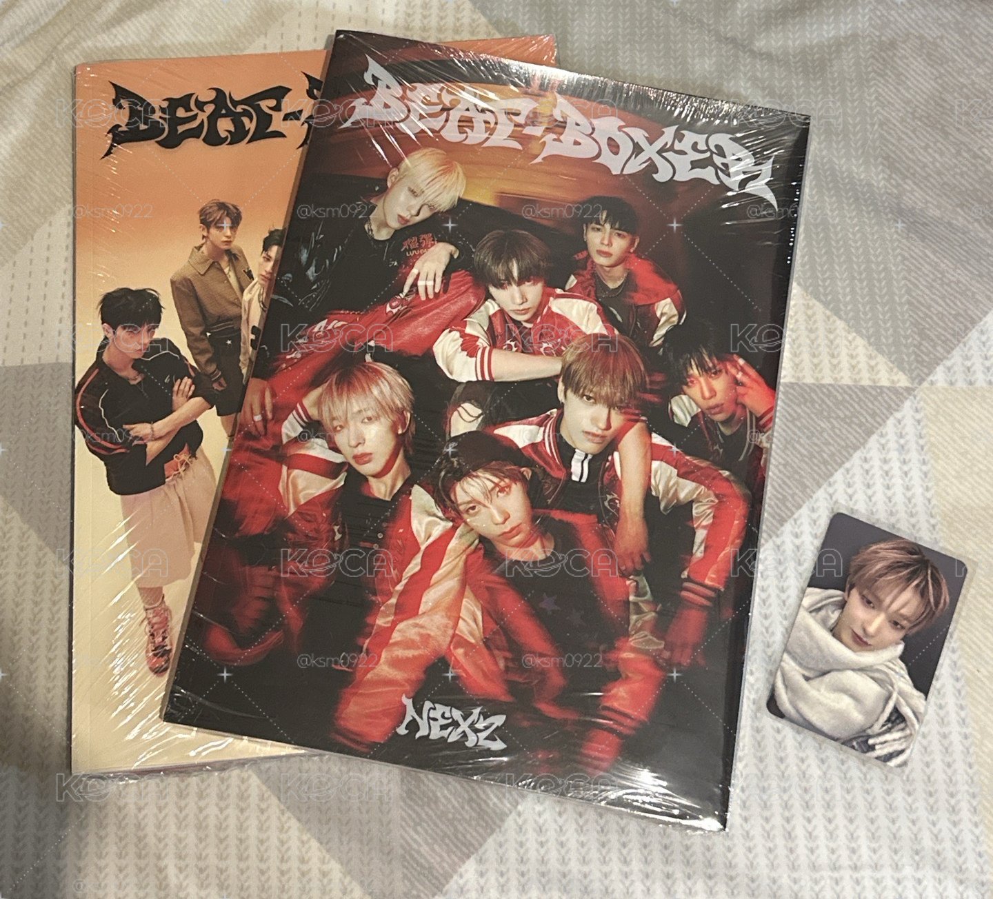 迷三 ms 台北1:1遊戲會簽售卡 冬日感性 Tomoya + 迷三 專輯 Beat & Boxer ver.