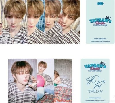 現貨 25年 泰山未拆生日卡包