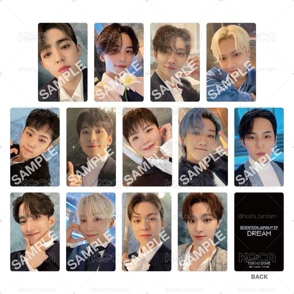 Seventeen Dream 日巡場限卡 名古屋/東京/大阪