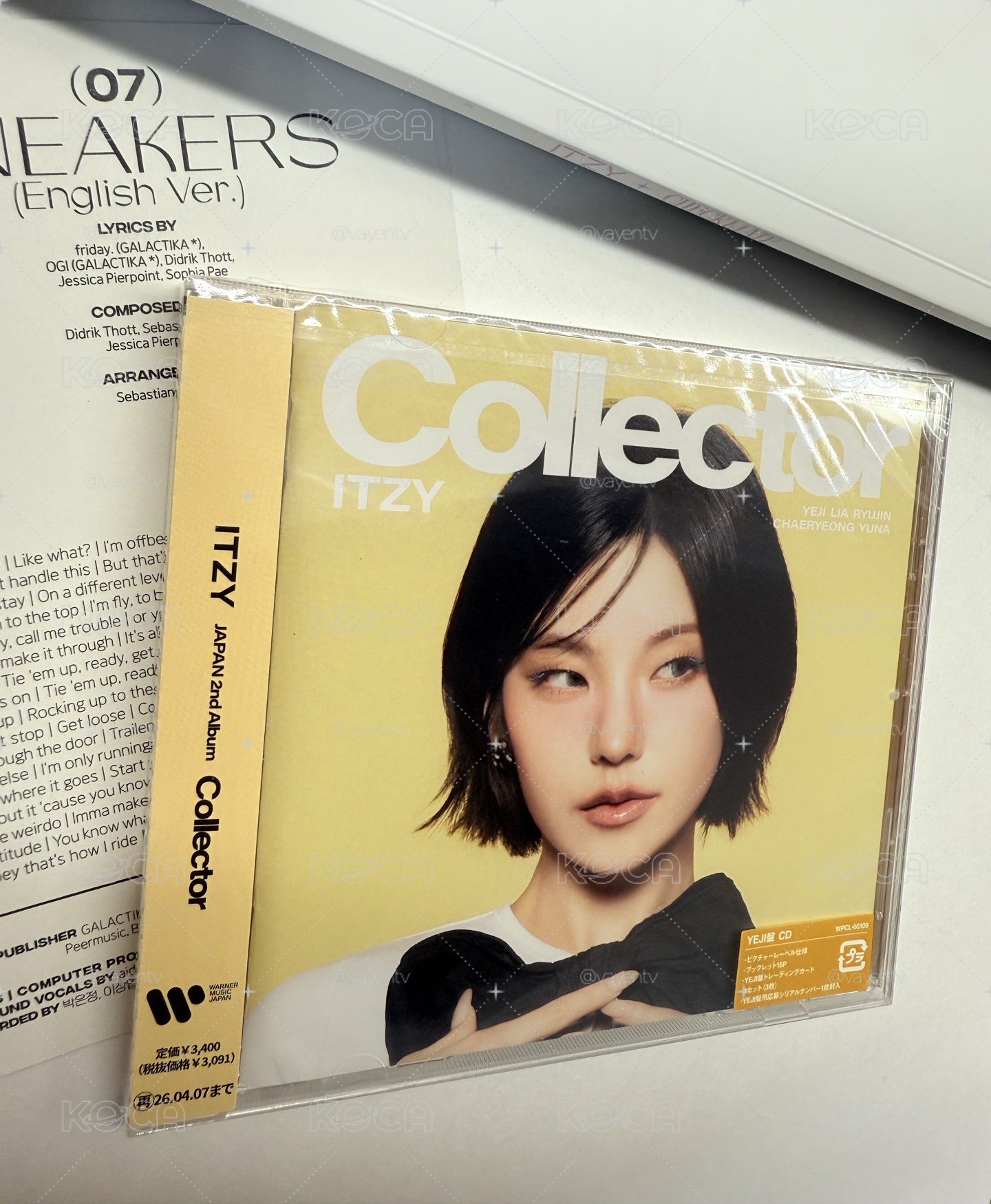 Collector 專輯 禮志個人盤 全新未拆