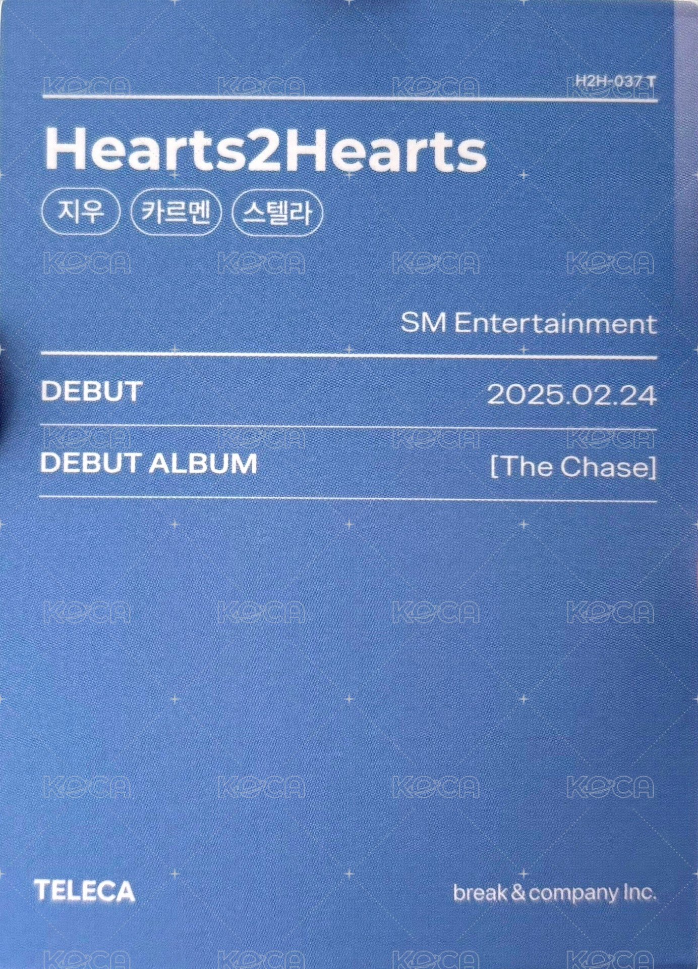 25新秀 Teleca 隨機卡 基本款 背面