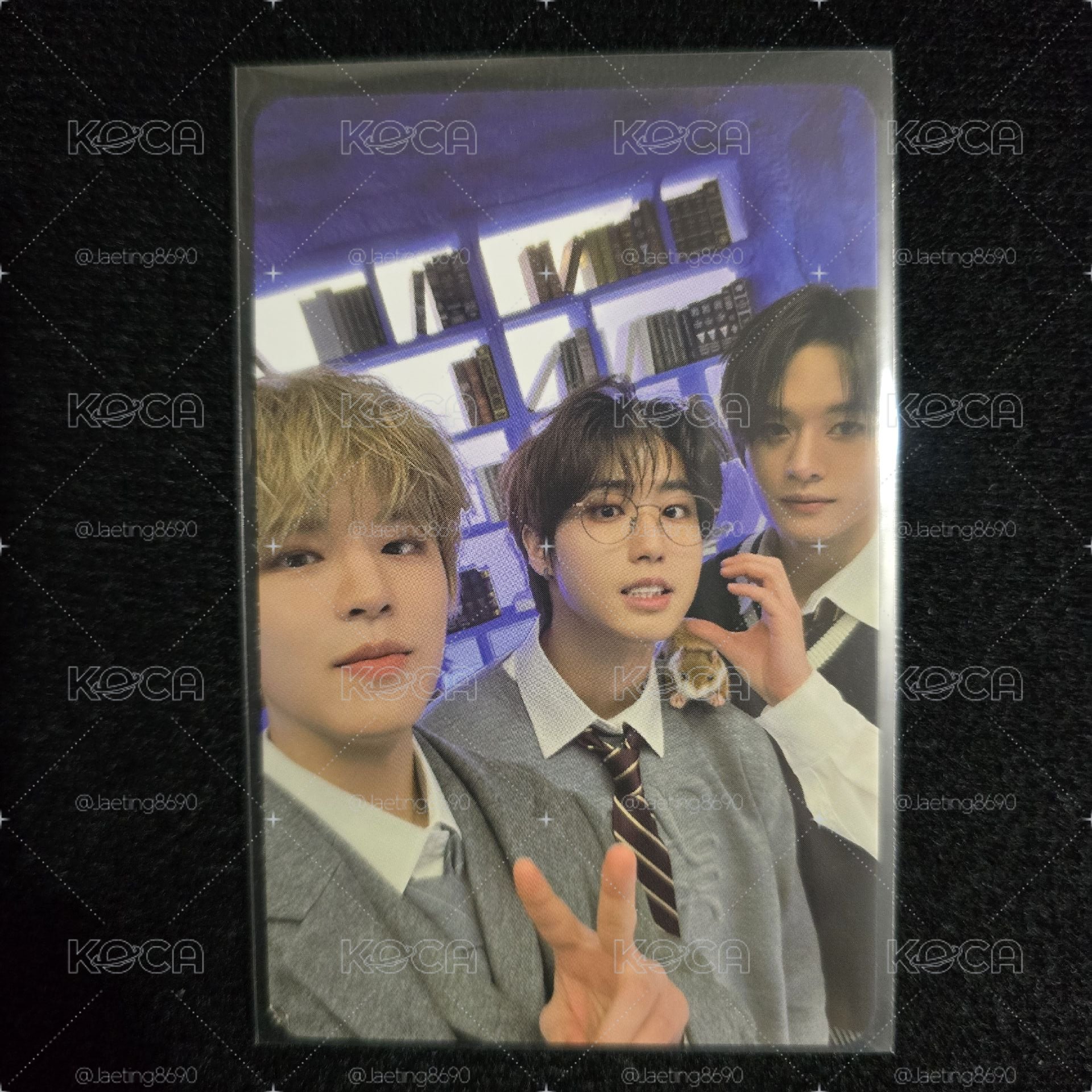 Stray Kids MAGIC SCHOOL 4th FM 手鏈卡🐰🦫🐶旻城玟CP卡