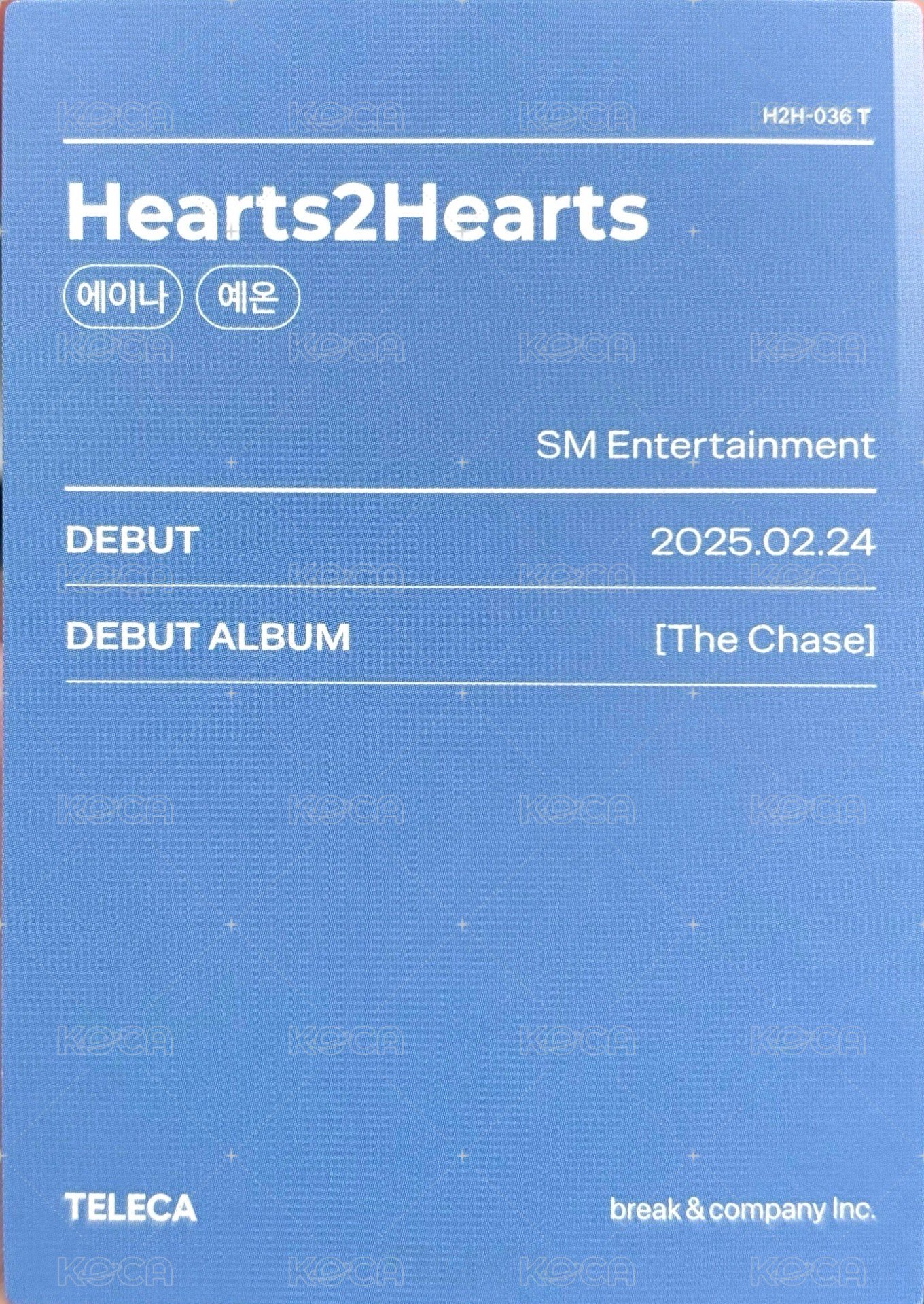 25新秀 Teleca 隨機卡 基本款 背面