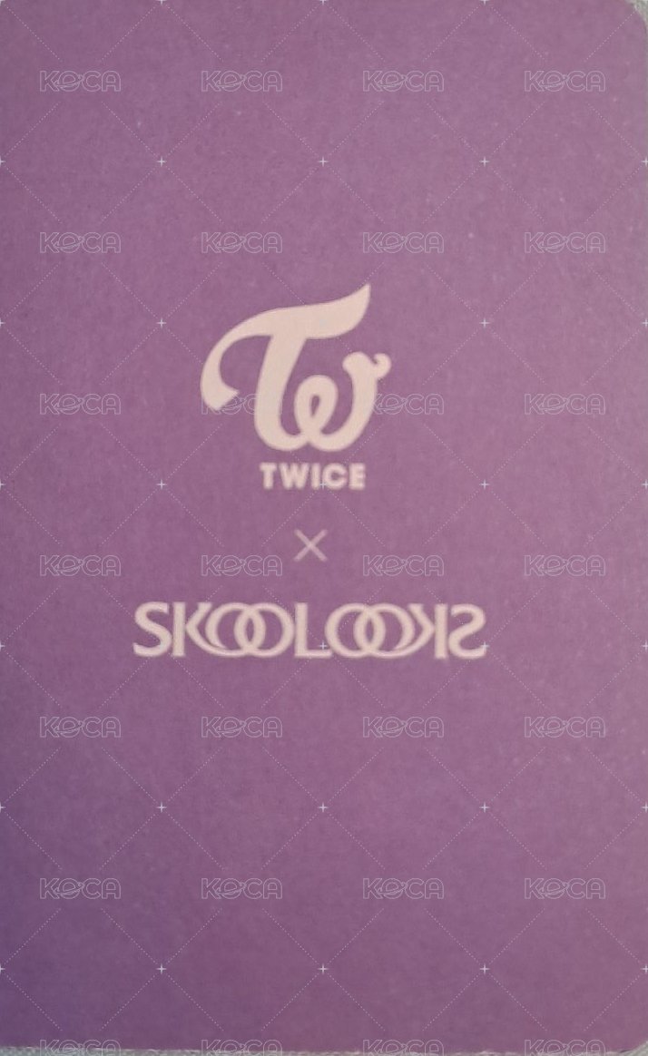 Skoolooks 代言卡 一代校服卡 背面