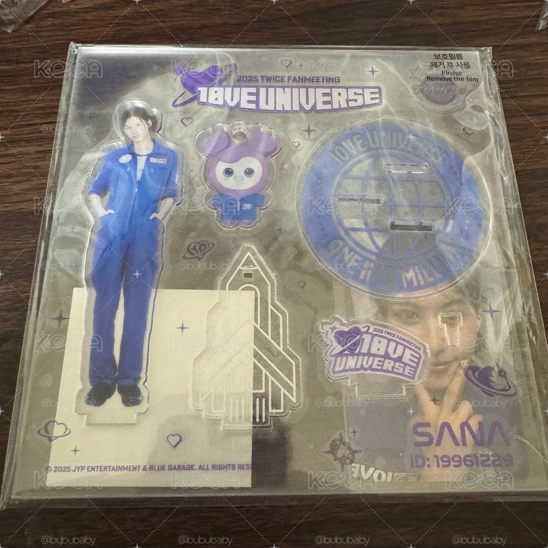 Sana十周年快閃立牌（含小卡）