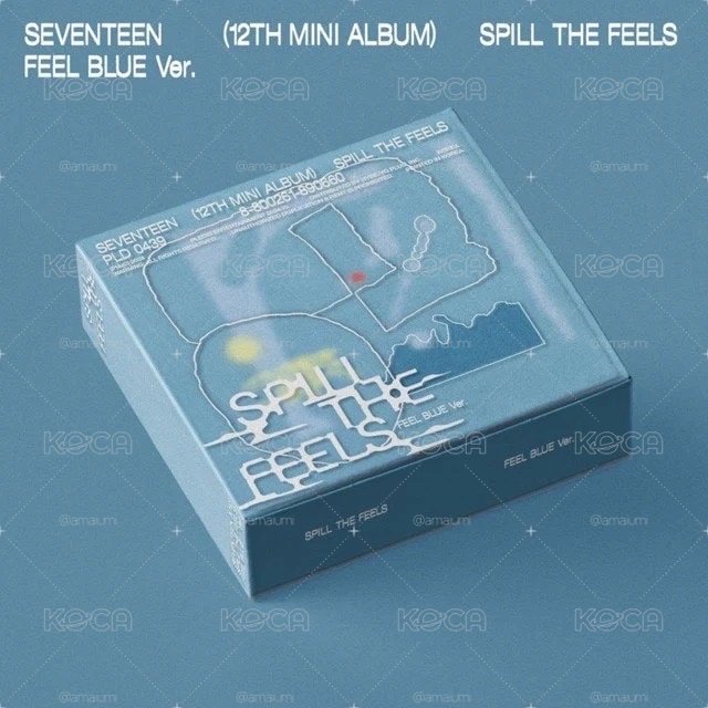 美版藍版 迷你12  Spill The Feels 未拆