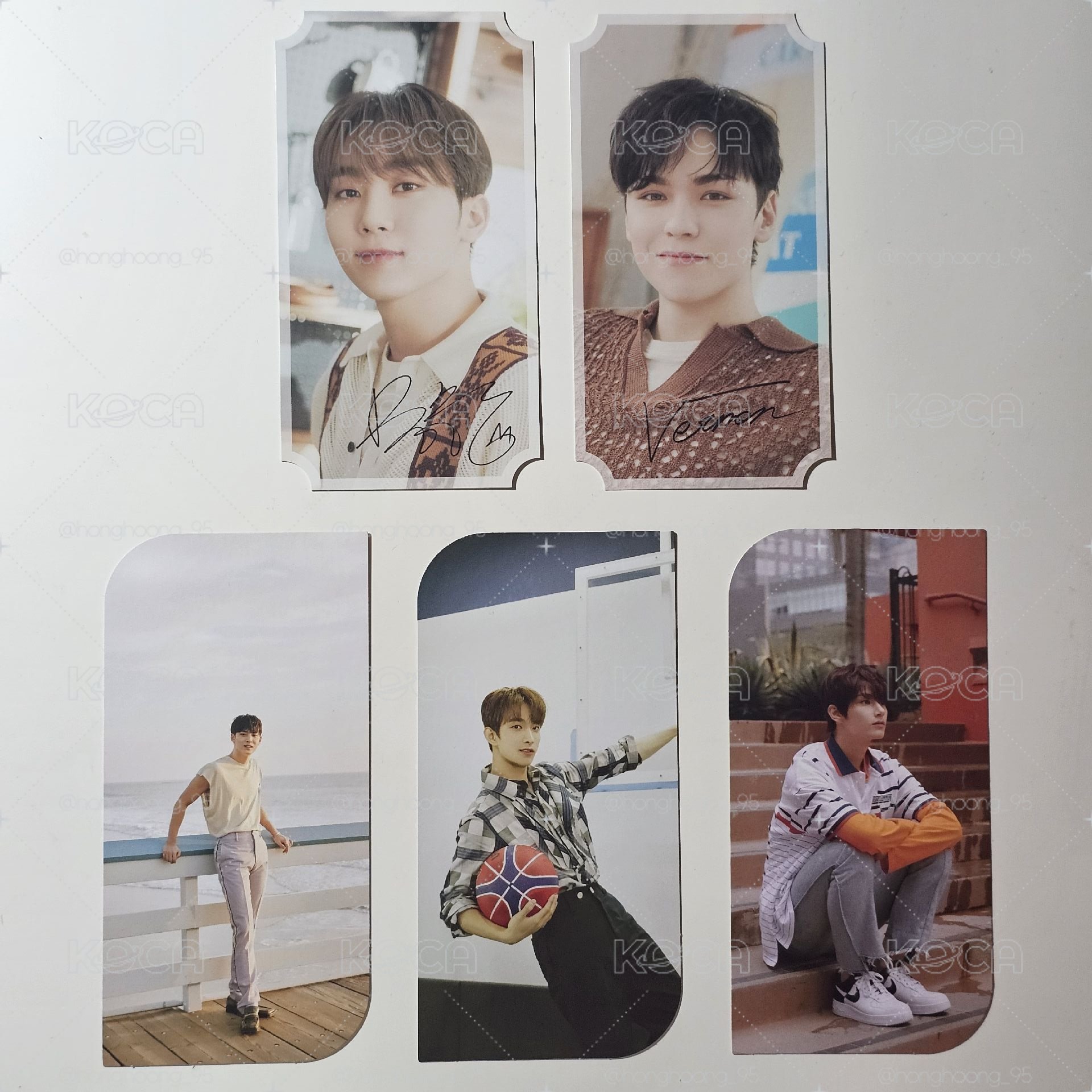 💎現貨｜SEVENTEEN Heng:garæ書籤 日本咖啡廳入場特典 票卡 珉奎 碩珉 俊輝 勝寛 Vernon