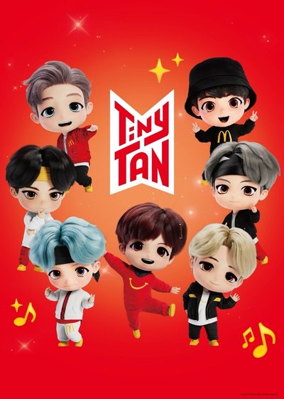 閔玧其｜SUGA 麥當勞公仔 有盒有卡